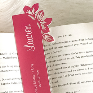 personalised Bookmark