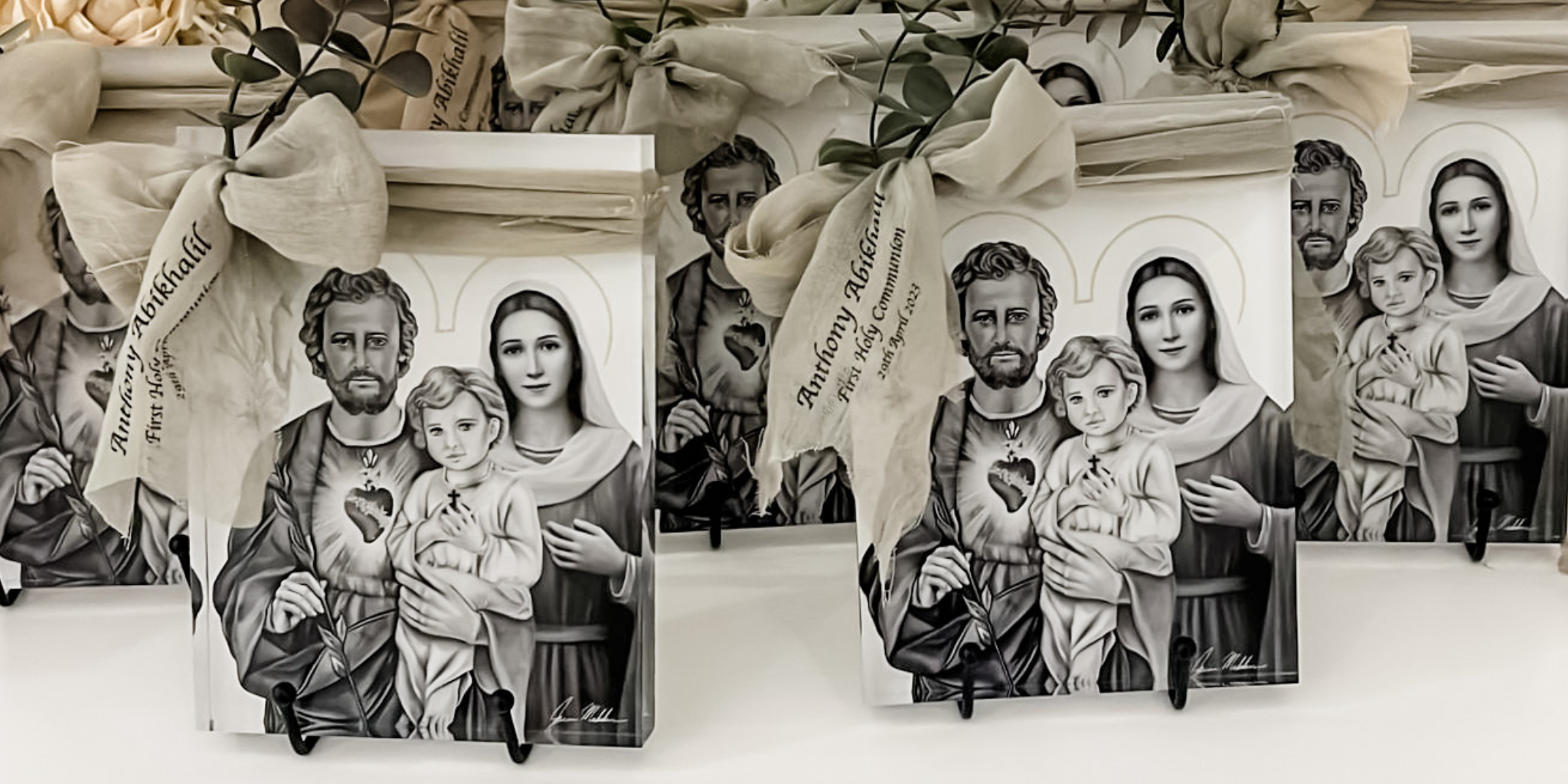 religious spiritual photo blocks acrylic