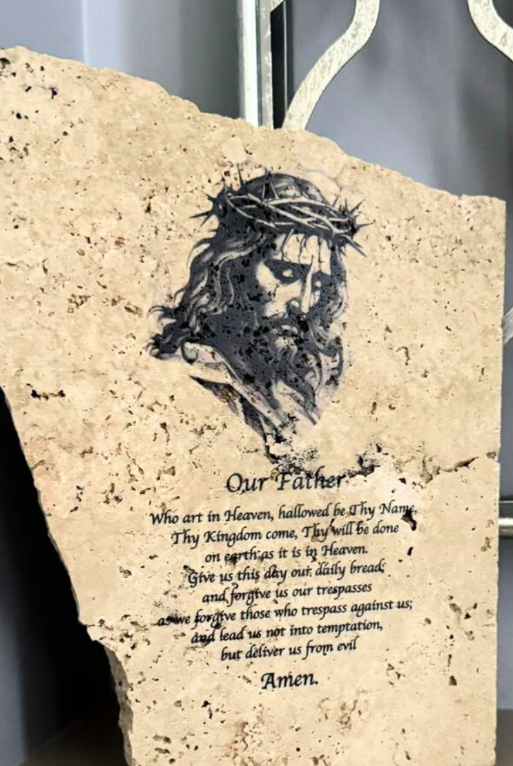 Religious Stone of Faith