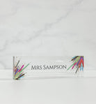 Personalised Desk Acrylic Name Block