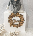 Personalised Christmas Wreath Ornament