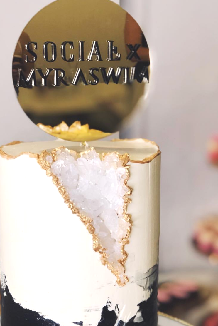 3D Layered Personalised Cake Topper