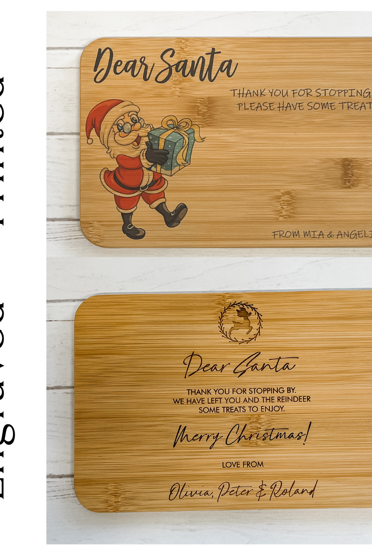 Personalised Santa Board