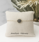 Birthstone Gem Bracelet