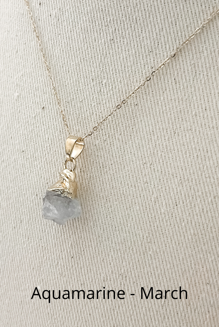Birthstone Gem Necklace