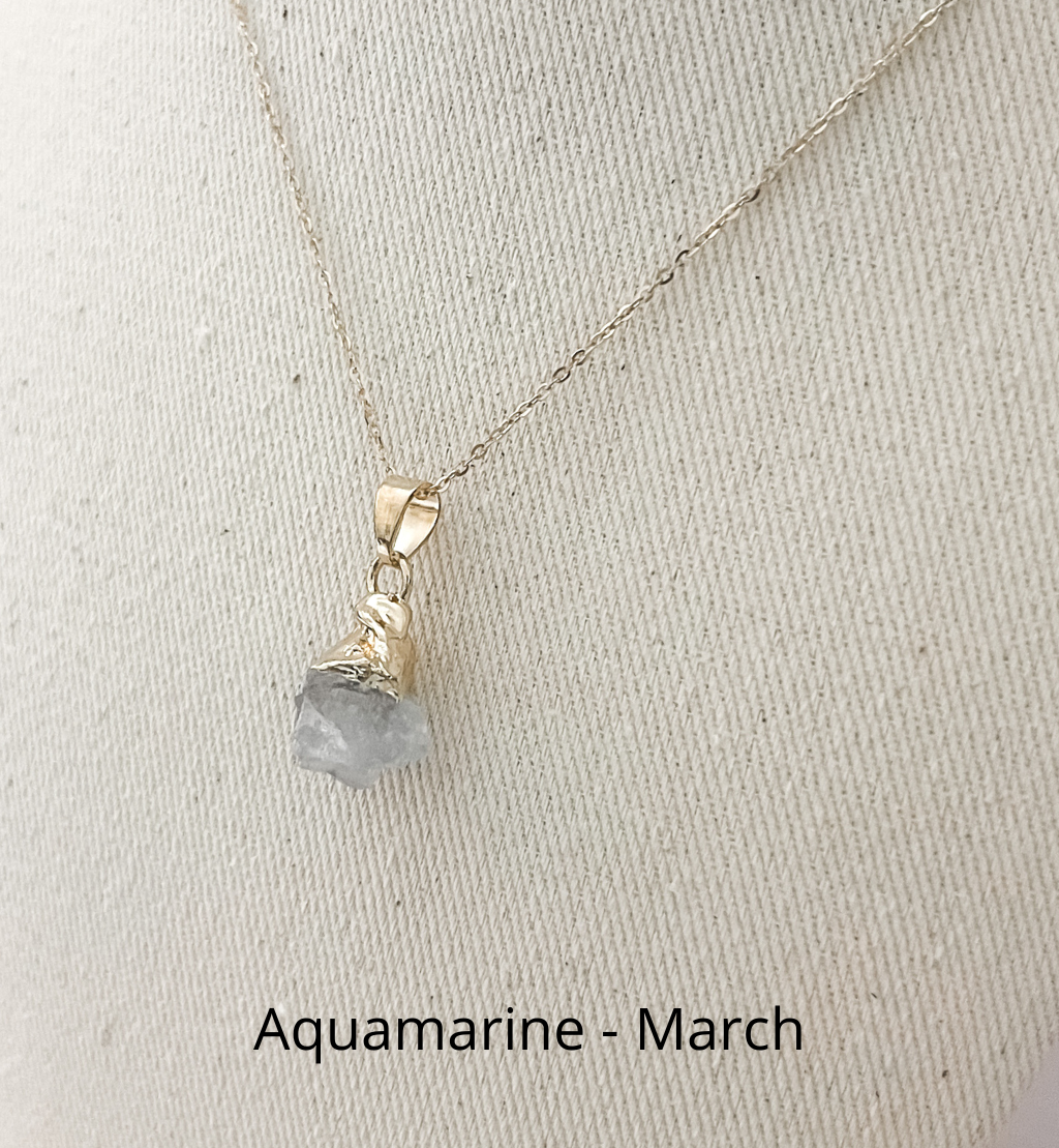 Birthstone Gem Necklace