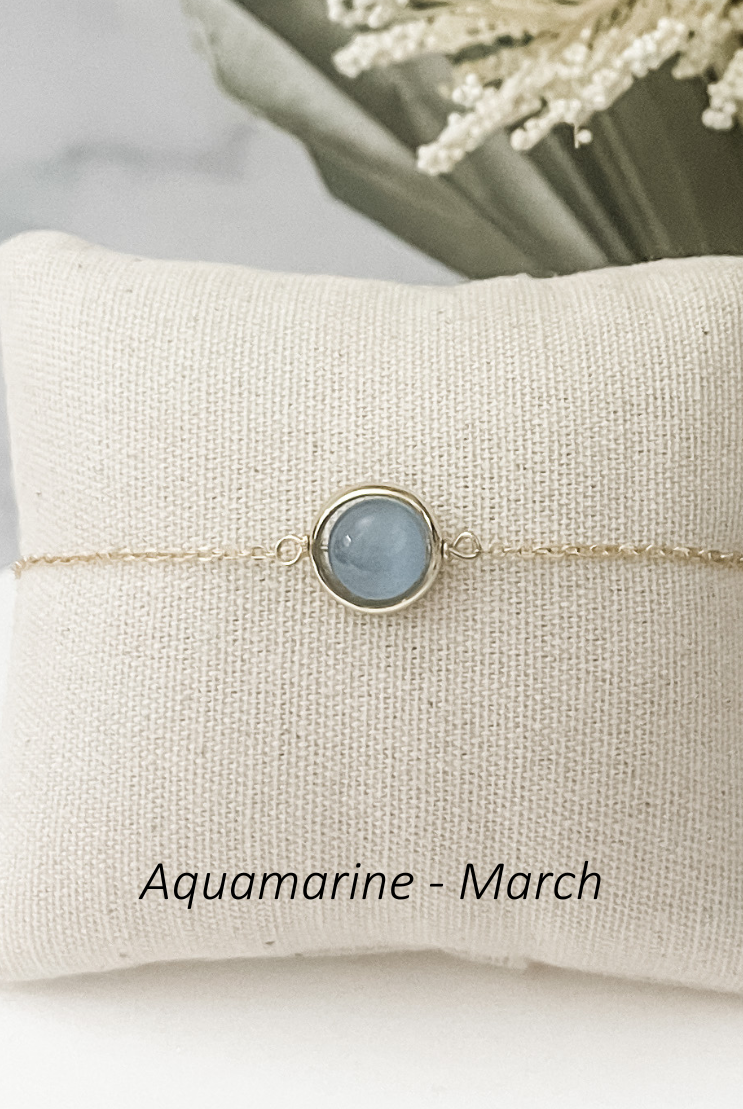 Birthstone Gem Bracelet