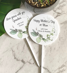 Mother’s Day Printed Acrylic Planter Sticks