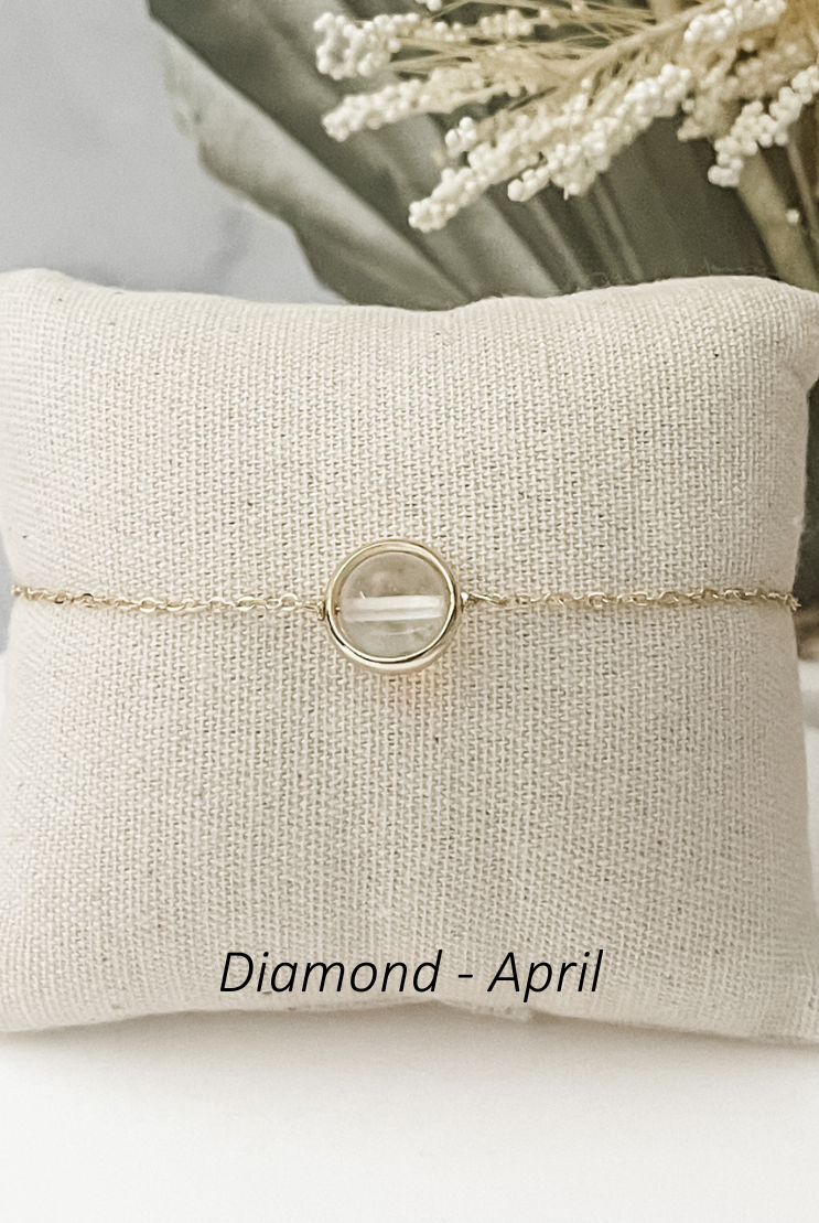 Birthstone Gem Bracelet