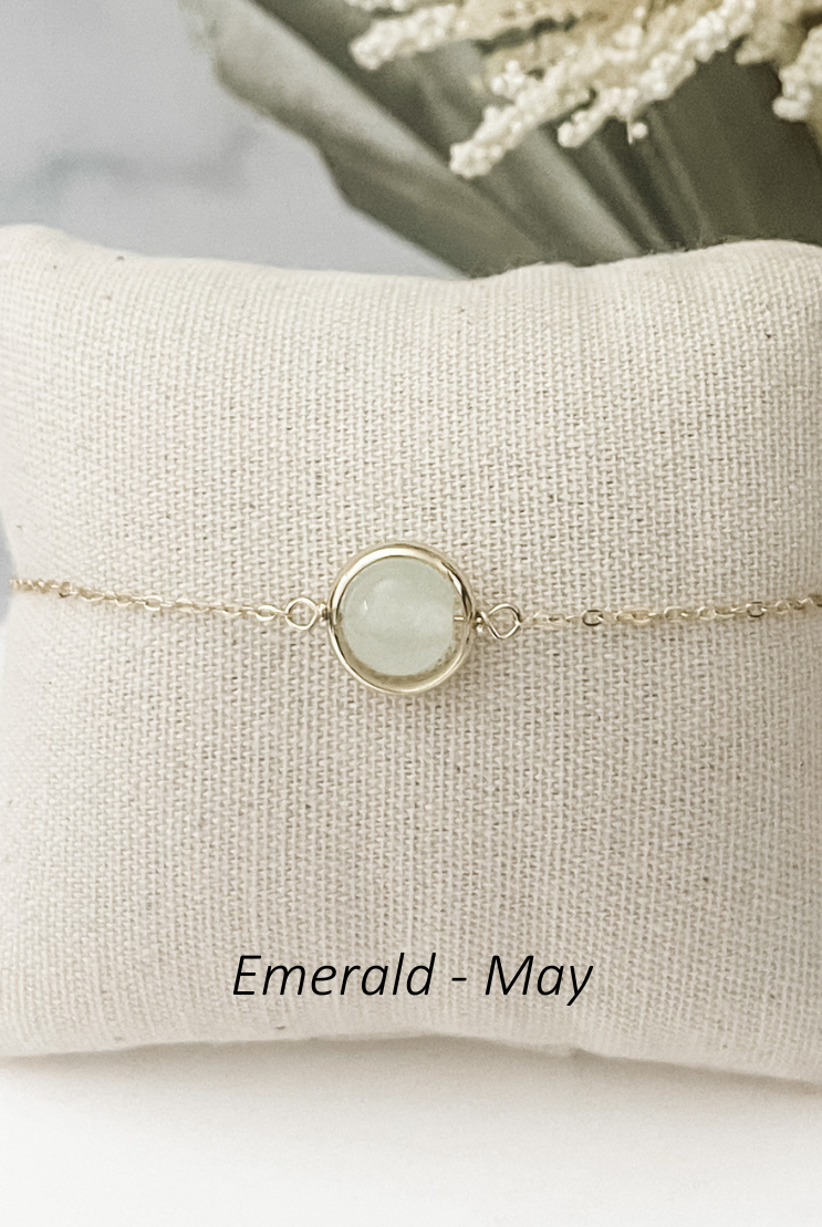 Birthstone Gem Bracelet