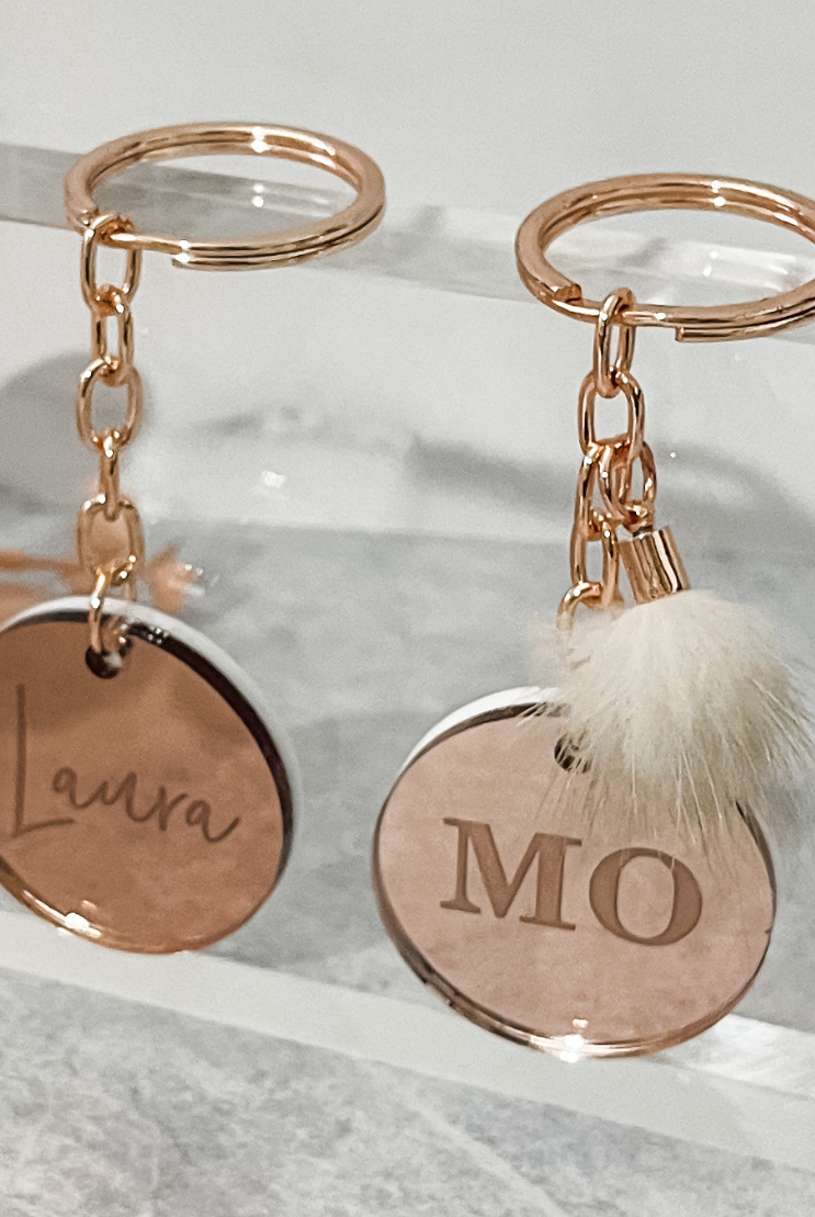 MirrorMe Mellow Personalised Keyring