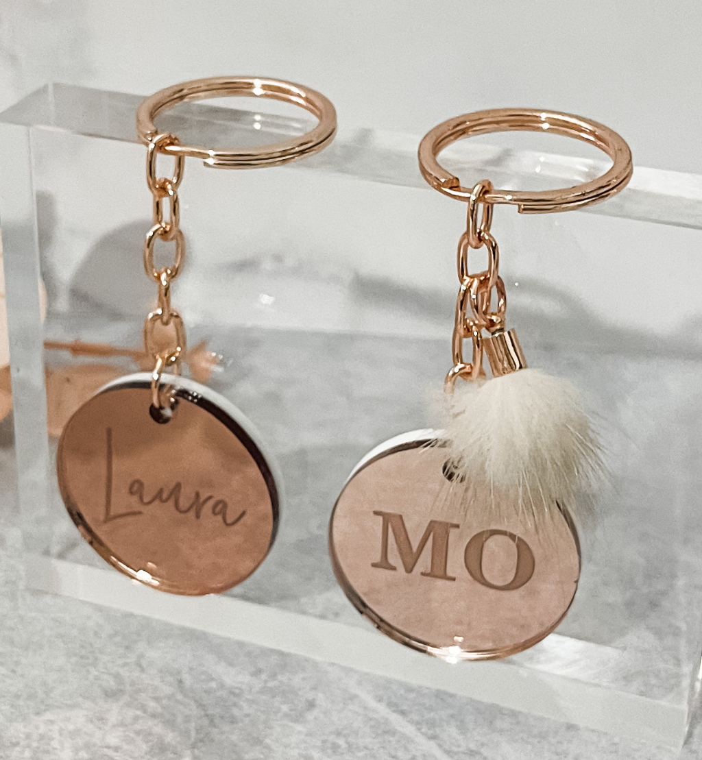 MirrorMe Mellow Personalised Keyring