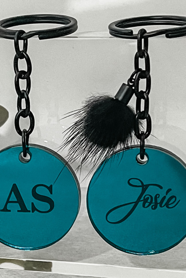 MirrorMe Mellow Personalised Keyring