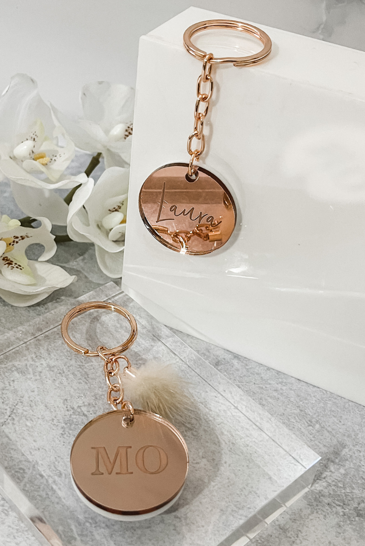 MirrorMe Mellow Personalised Keyring