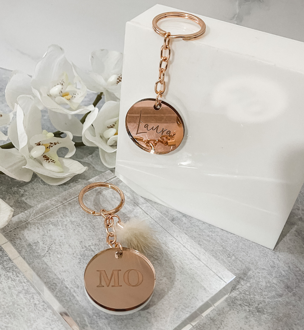 MirrorMe Mellow Personalised Keyring