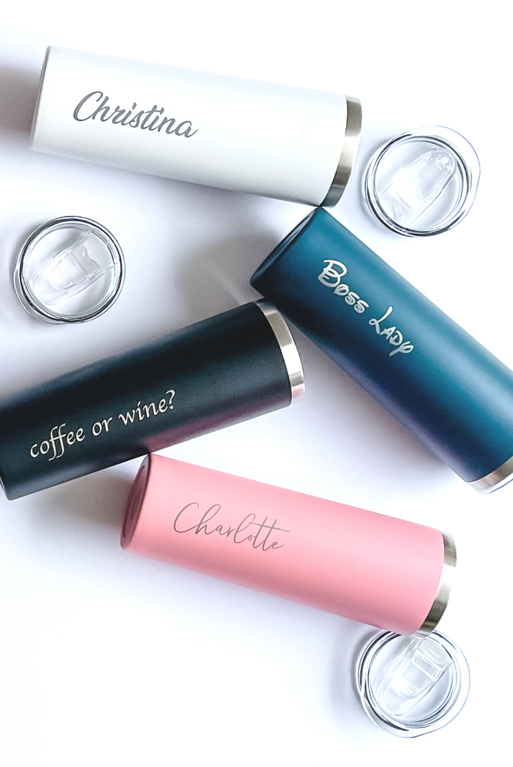 MDC Personalised Skinny 600ml Tumblers