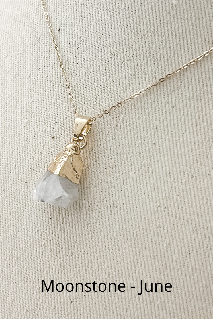 Birthstone Gem Necklace