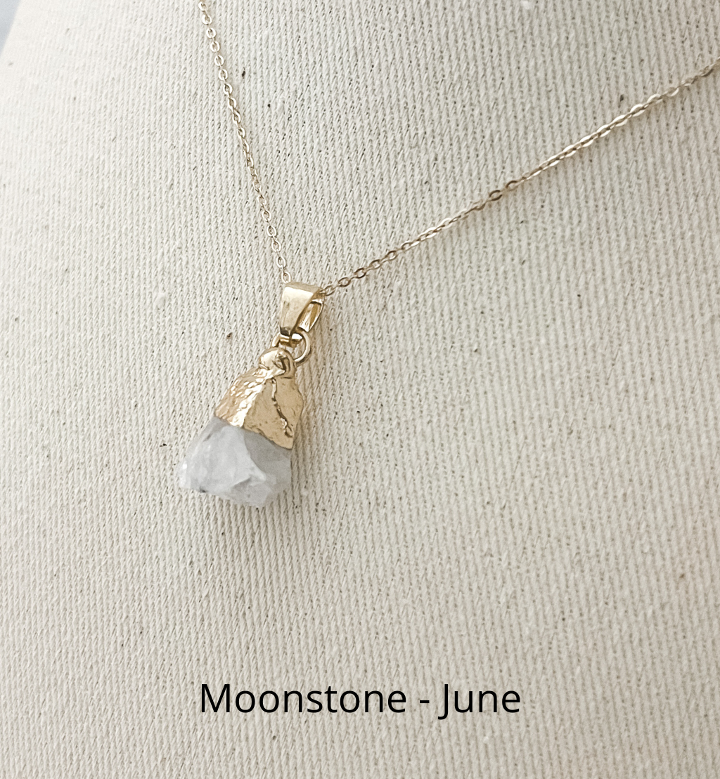 Birthstone Gem Necklace