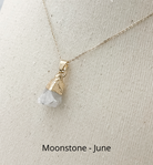 Birthstone Gem Necklace