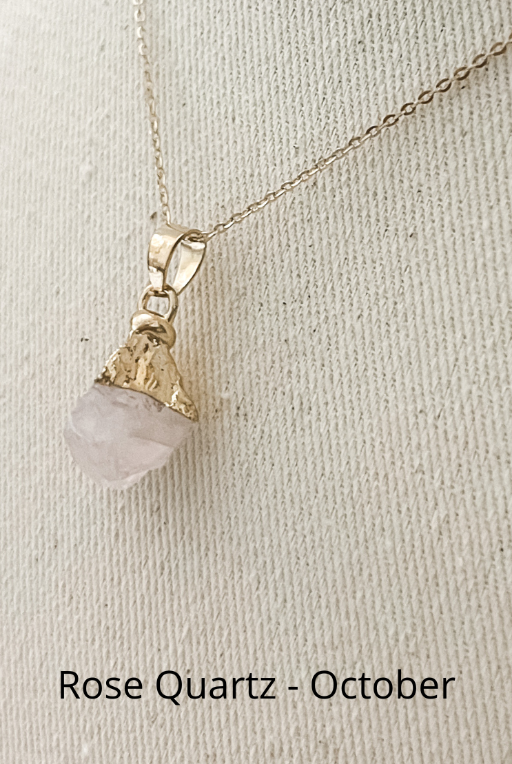 Birthstone Gem Necklace