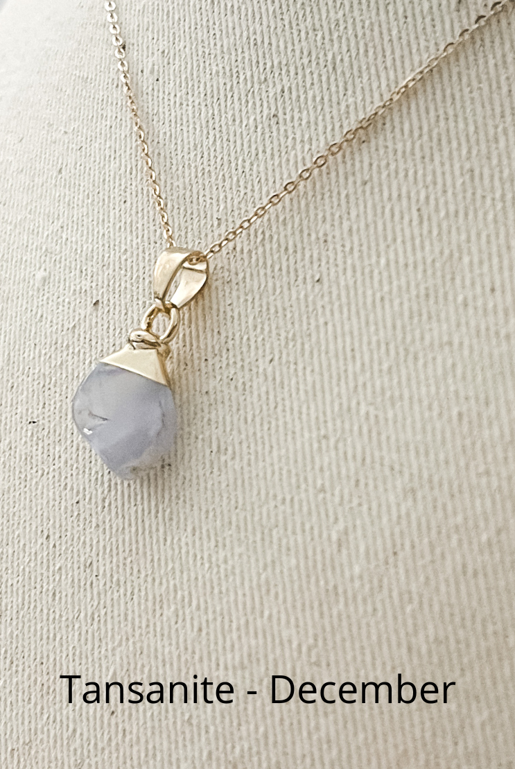 Birthstone Gem Necklace
