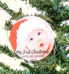 PERSONALISED CHRISTMAS PHOTO ORNAMENTS