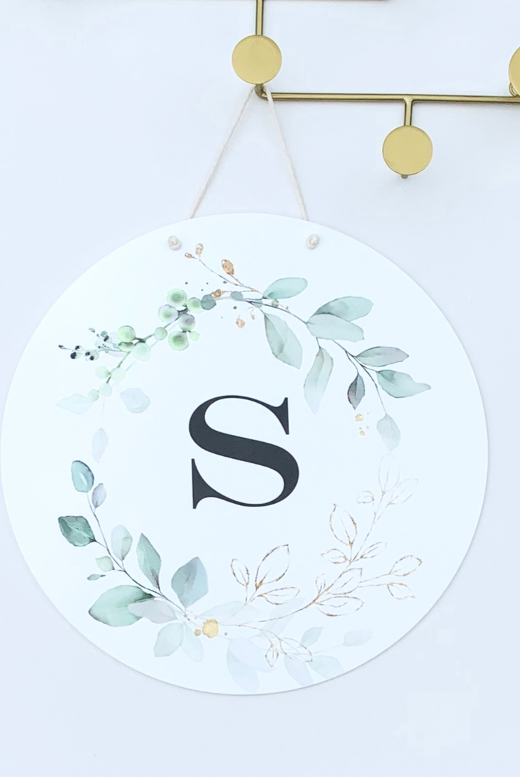 PERSONALISED LARGE PRINTED NAME PLAQUES