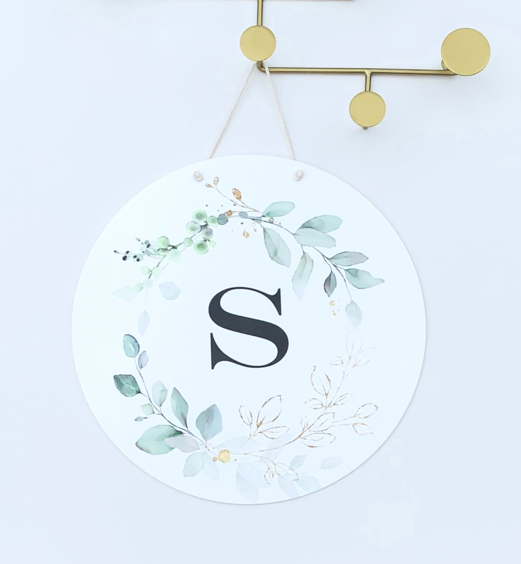 PERSONALISED LARGE PRINTED NAME PLAQUES