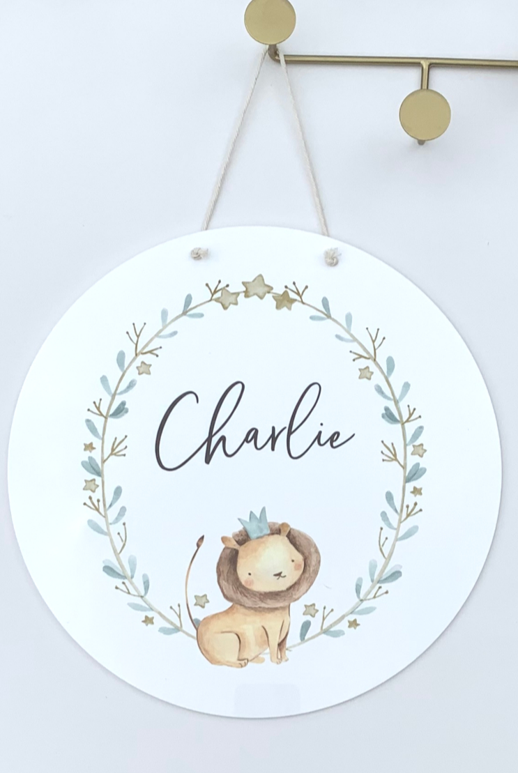 PERSONALISED LARGE PRINTED NAME PLAQUES