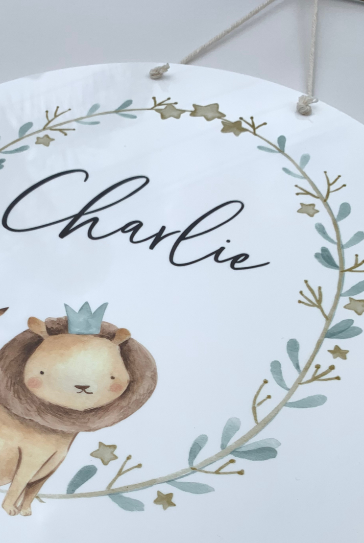 PERSONALISED LARGE PRINTED NAME PLAQUES