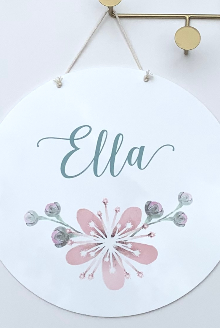 PERSONALISED LARGE PRINTED NAME PLAQUES