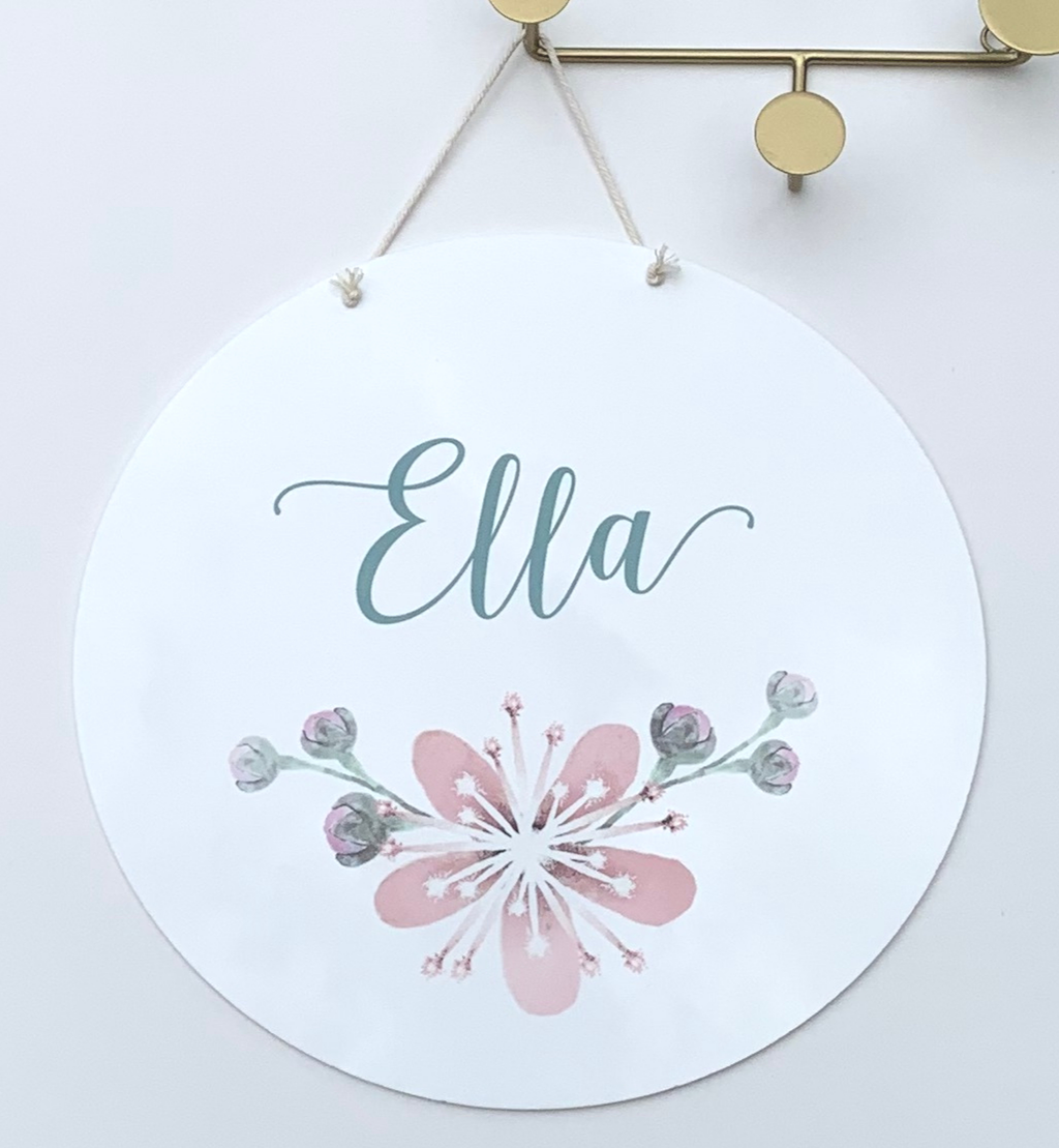 PERSONALISED LARGE PRINTED NAME PLAQUES