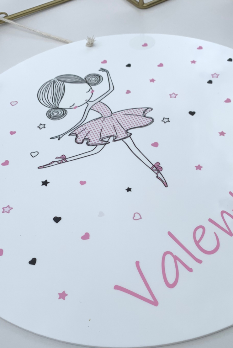 PERSONALISED LARGE PRINTED NAME PLAQUES