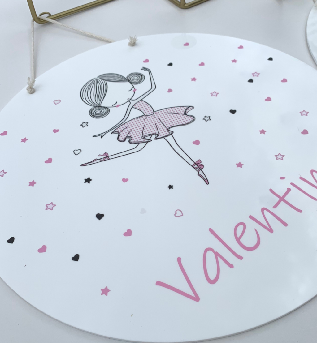 PERSONALISED LARGE PRINTED NAME PLAQUES