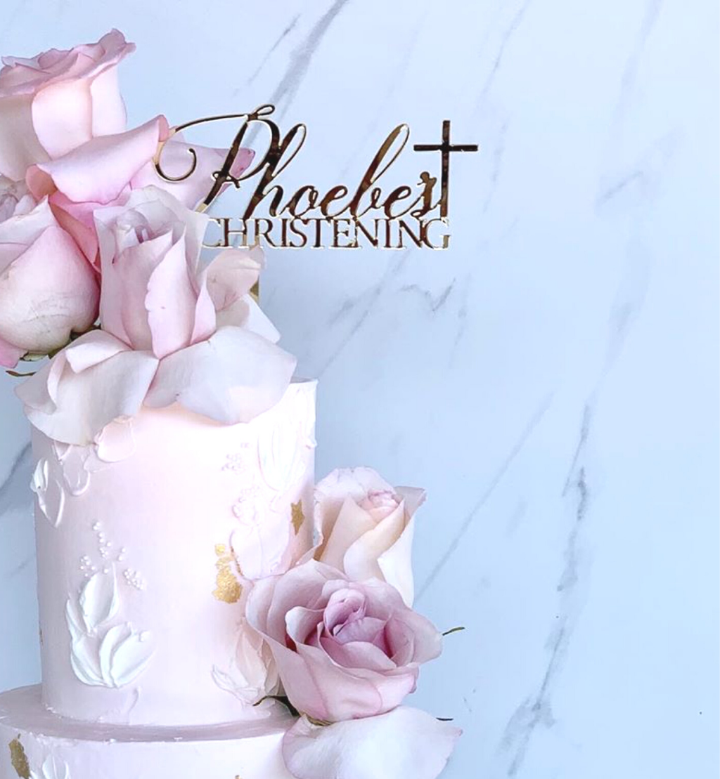 Standard Personalised Cake Topper