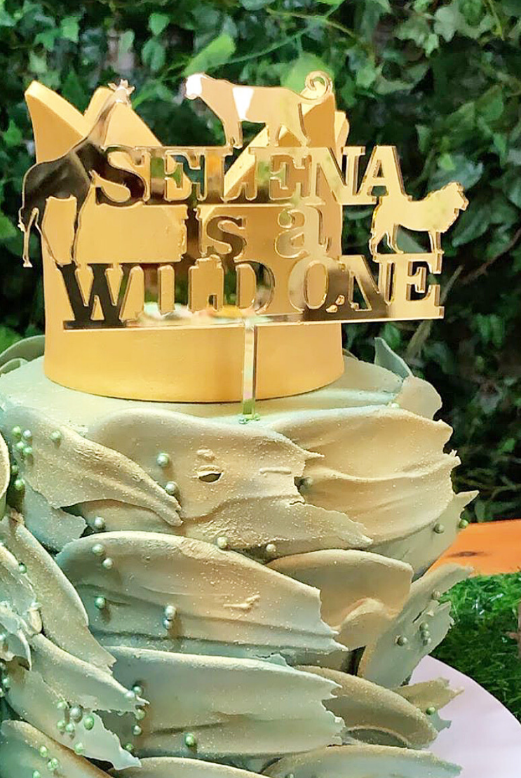 Standard Personalised Cake Topper