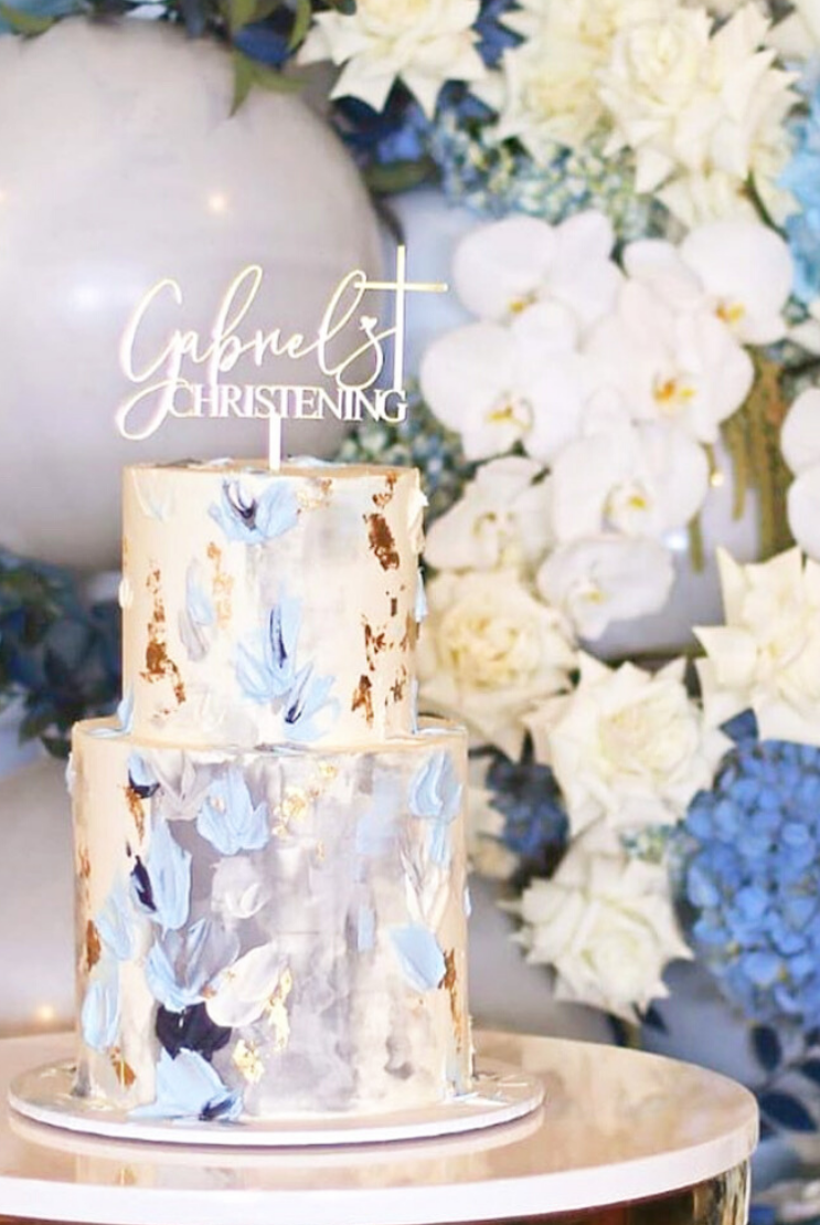 Standard Personalised Cake Topper