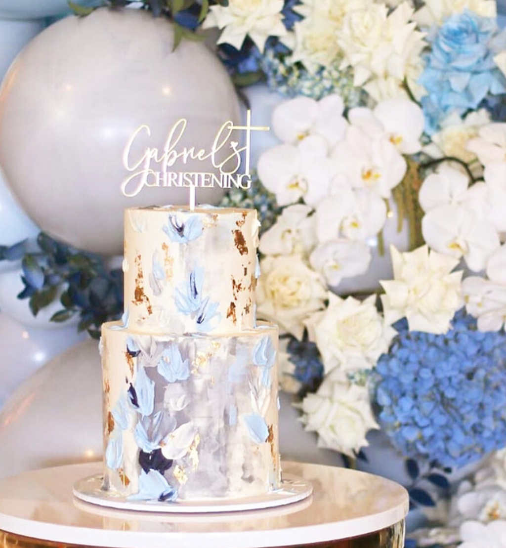 Standard Personalised Cake Topper