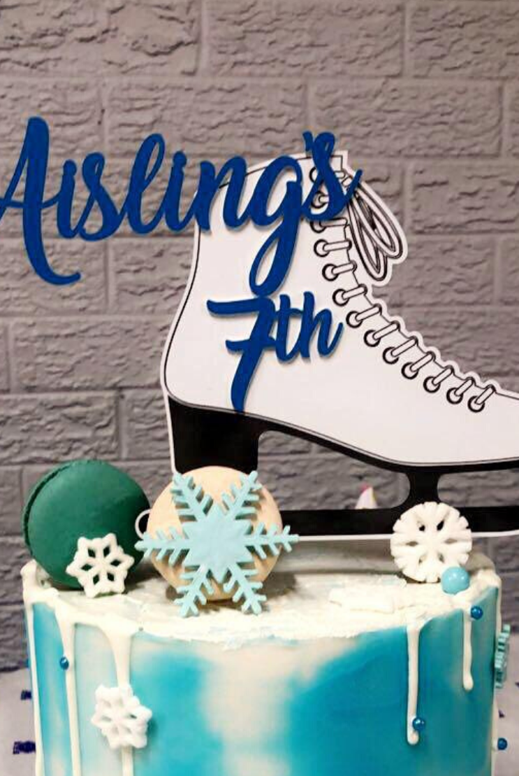 3D Layered Personalised Cake Topper