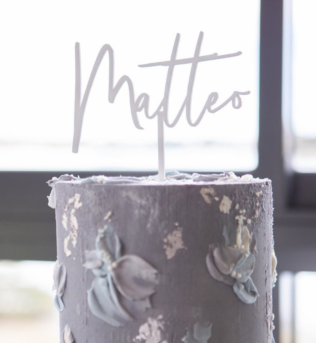 Standard Cake Topper