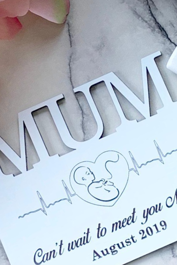 Can't wait to meet you MUM