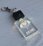Personalised LED Keychain Keyring