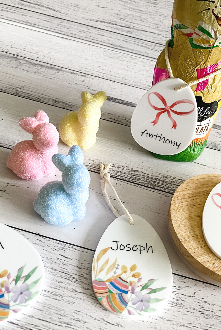PERSONALISED EASTER EGG GIFT TAG