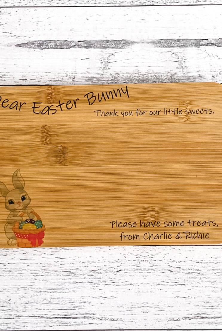 PERSONALISED PRINTED EASTER BOARD