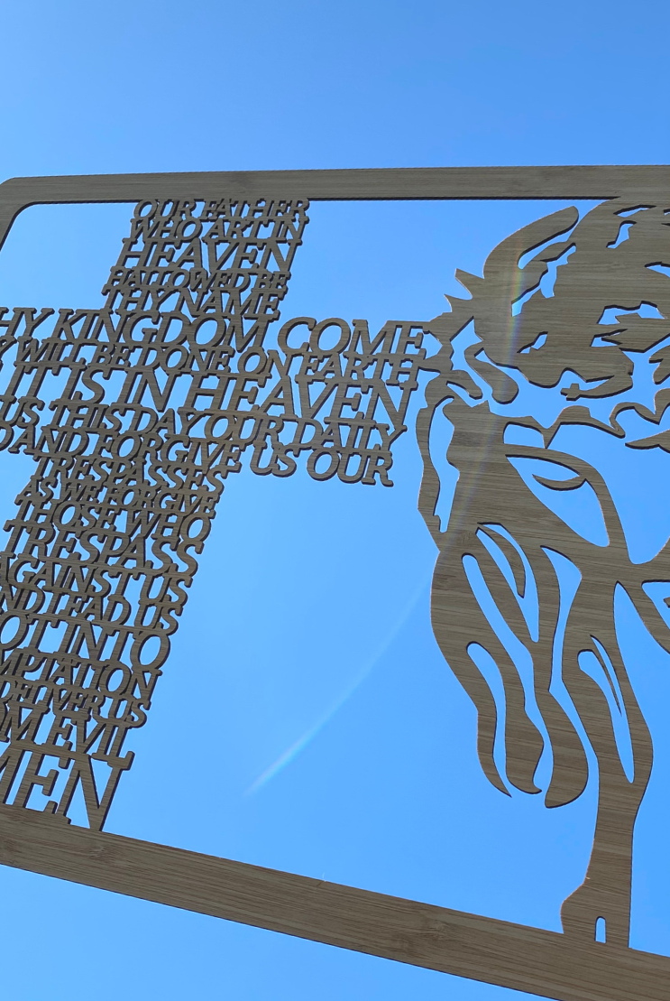 Large Rectangle Prayer Wall Plaque