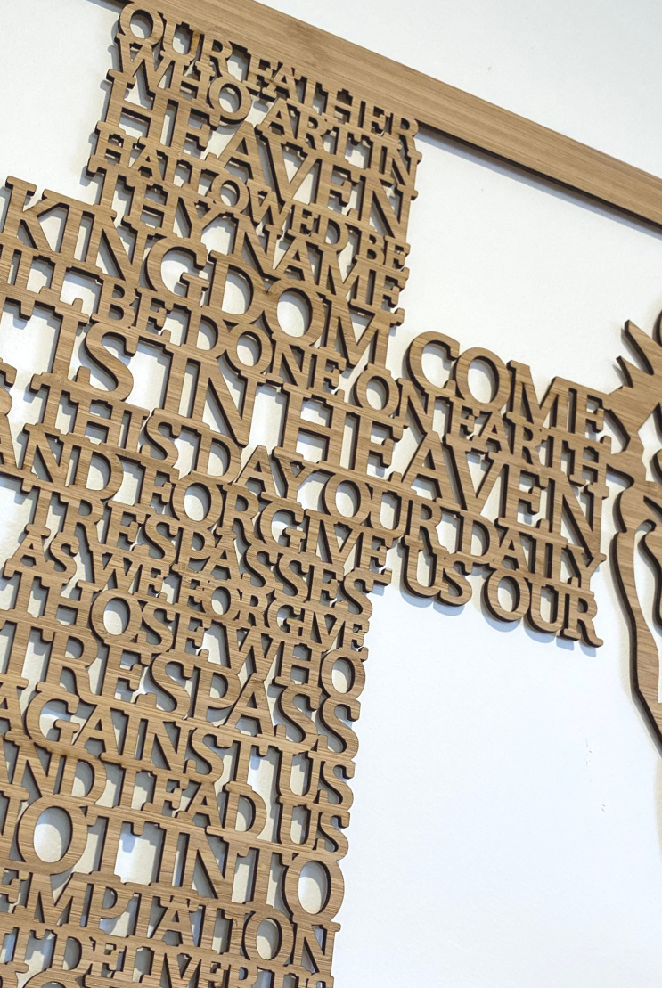 Large Rectangle Prayer Wall Plaque