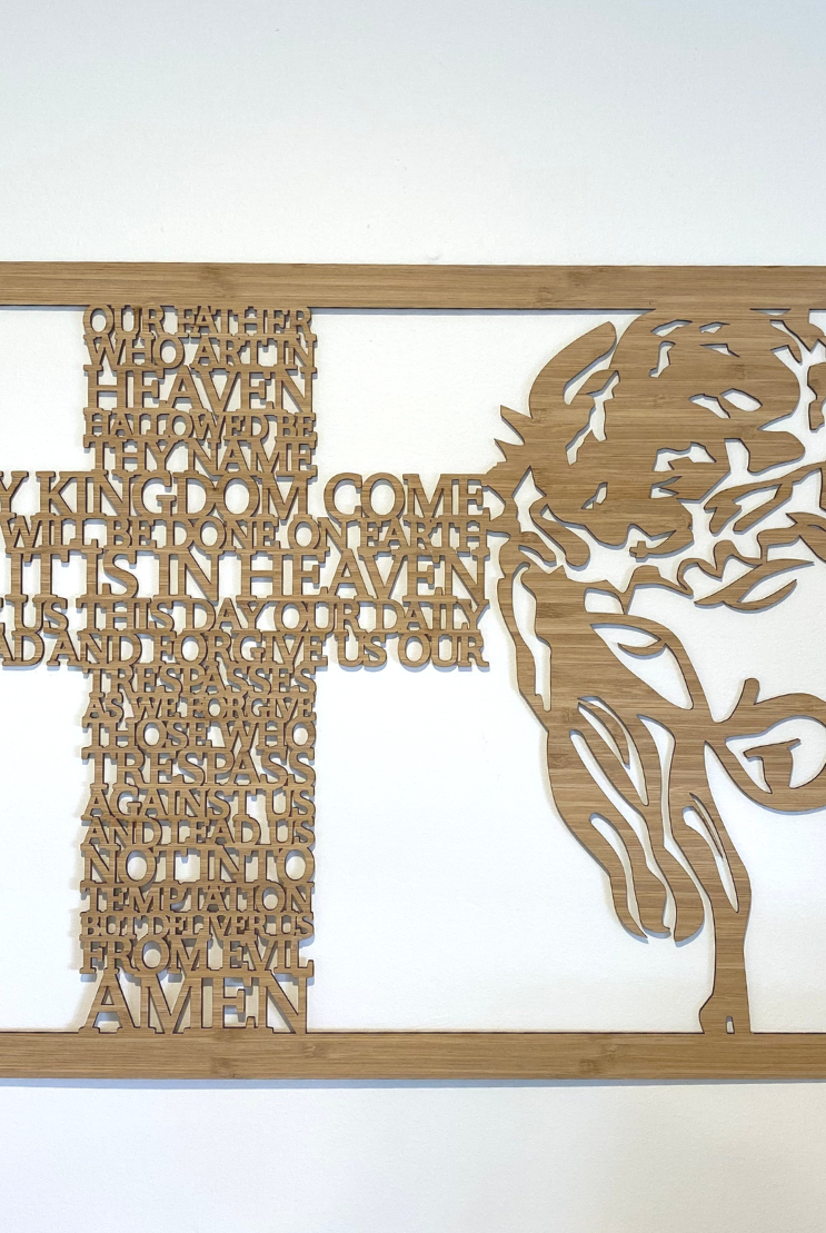 Large Rectangle Prayer Wall Plaque