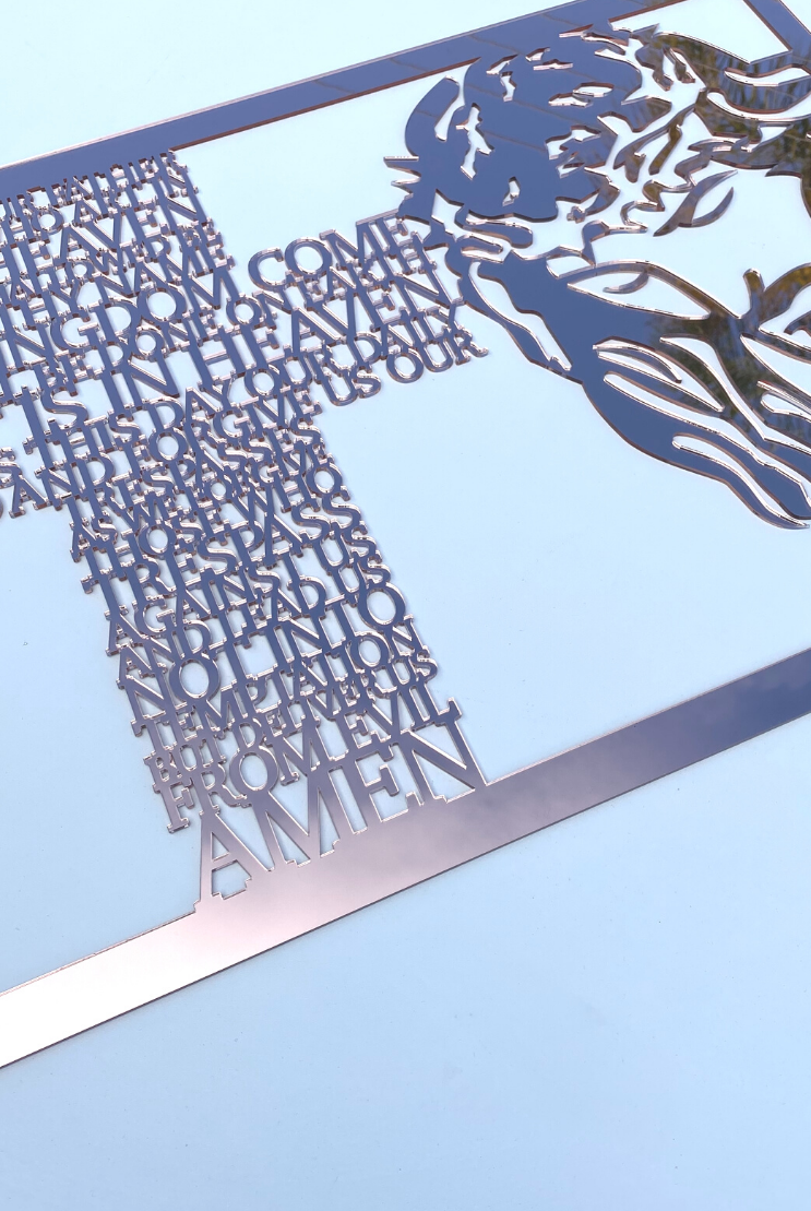 Large Rectangle Prayer Wall Plaque