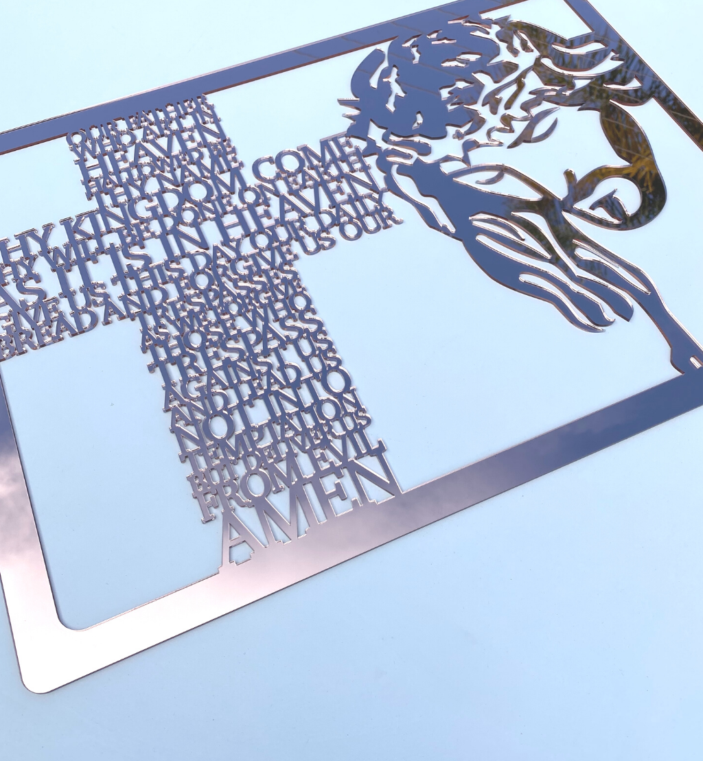 Large Rectangle Prayer Wall Plaque