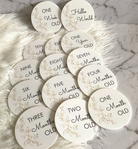 Milestone Vintage Gold Plaque Set